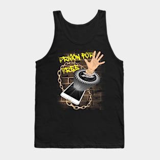 Prison for free Smartphone Design Tank Top